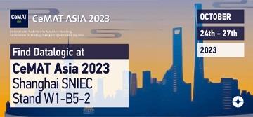 Datalogic showcases the latest logistic solutions at CeMAT ASIA 2023